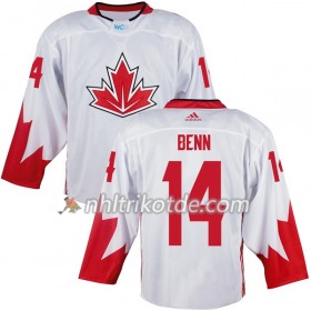 Kanada Trikot Jamie Benn 14 2016 World Cup Weiß - Herren